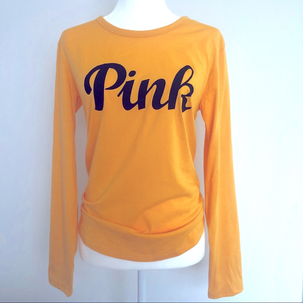 Yellow Long-Sleeve Campus Tee